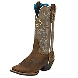 Justin Boots L2552 Women's Stampede Western Boot Sorrel Apache