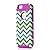 iPhone 6 Case,LUOLNH Dual Layer Hybrid Hard Plastic Fashion Outer Shell with Soft Rubber Inner Armor Defender Case Cover for iPhone 6 4.7 inch(Green White Blue Wave Style+Purple) from LUOLNH