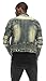 Angel Cola Men's Biker Slim Fitted Distressed Washed Denim Jacket