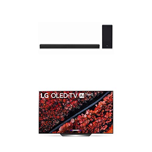LG OLED77C9PUB Alexa Built-in C9 Series 77″ 4K Ultra HD Smart OLED TV with 3.1 Channel High Resolution Audio Sound Bar w/DTS Virtual:X