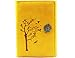 Unique Writing Journal Gifts-Personalized Tree of Life Vegan Leather Bound Notebook-Refillable Embossed B6 Unlined Sketchbook Diary-Beautiful Daily Use Gifts for Men & Women/Vegetarians/Girls & Boys