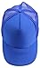 DALIX Plain Trucker Hat Mesh Cap in Royal Blue
