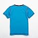 Boys Short Sleeve Cotton T-shirt with Embroidery,blue,2-6y