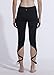 Queenie Ke Women's Yoga Pant Legging Capris String-End Workout Dance Pants Size S Color Black Pro
