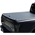 HILAKE Retractable Hard Truck Bed Tonneau Cover Fits 2004-2024 Ford F-150 5.5ft (66") (incl. Raptor/Lightning) Truck Bed Low-Profile Matte Black Aluminum Waterproof