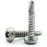 Torx W Pin Tamper Proof Security Pan Self Driller Tek 3 Screw 410 Stainless Steel 10 X 1 1 4 T 25 Qty 25 Sheet Metal Screws Amazon Com Industrial Scientific