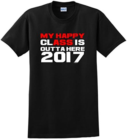 ThisWear My Happy Class is Outta Here Class of 2023 Graduation Short Sleeve Unisex T-Shirt