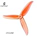 DALPROP CYCLONE Drone Propeller - FalcoRC 3 Leaf Props Tri-Blade High-Speed Propeller T5045C 6Pairs/12pieces(6CW/6CCW) for Drone Quadcopter FPV RC Racing (Yellow/Green/Purple)