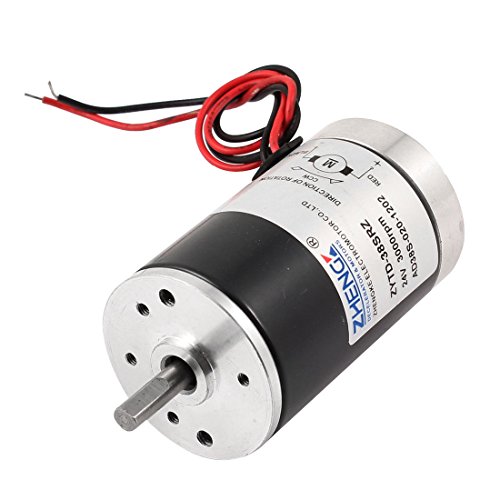 Uxcell 24v 3000rpm 5mm shaft dia permanent magnetic speed reduce …
