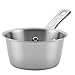 Ayesha Curry Home Collection Stainless Steel Sauce Pan/Saucepan, 1 Quart, Silver