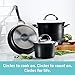 Circulon Symmetry Hard Anodized Nonstick Cookware Pots and Pans Set, 11-Piece w/Bakeware, Black