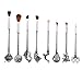 REINDEAR GOT Game of Thrones Costume Brushes Merchandise - Daenerys Targaryen Stark Mother of Dragon Iron Throne Makeup Brushes (Silver)