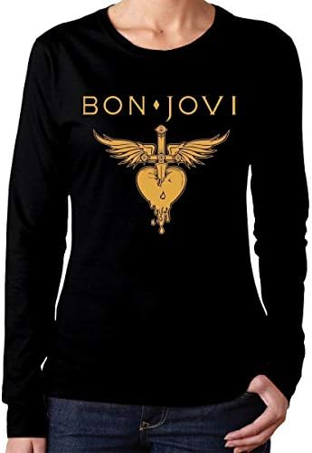 Women Bon Jovi Music Band Cycling Long Sleeves Top