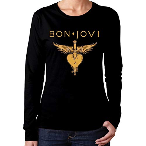 Women Bon Jovi Music Band Cycling Long Sleeves Top