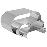 Curl Display Risers With Hammered Finish - Set of 3