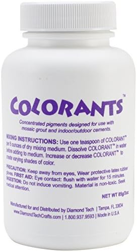Colorant 3-Ounce Green Cement and Grout Pigment by Colorants