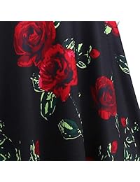 Vestido de verano para dama, diseño floral, ajustables, con tirantes