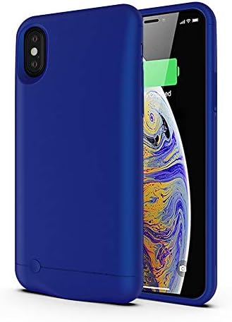 iPhone X/XS Battery Case, AUYOO Charging Case 5200mAh for iPhone Xs/X Portable Ultra-Thin Rechargeable Charger Case Cover Battery Backup Case for iPhone 10 [5.8Inch] [1 Year Warranty]