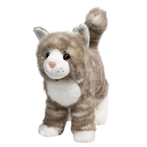 Douglas Zipper Grey Tabby Cat Plush Stuffed Animal Pricepulse