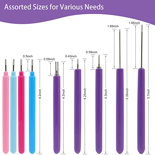 KITANIS 14 Pieces Paper Quilling Tools Slotted Kit, Assorted Sizes