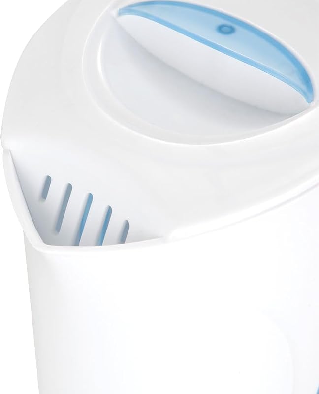 KT 5002, hervidor agua eléctrico, 750-900 W, 1 litro de capacidad, libre de BPA, jarra extraíble, filtro en la tapa, protección contra sobrecalentamiento, resistencia sumergida, color blanco