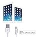 Gear Beast WI069 6-feet Aluminum Lightning Charging Cable for for iPhone 6s / 6s Plus / 6/6 Plus / 5 / iPad/iPad Pro/iPad Air/iPad Mini - Silver (Apple Certified)