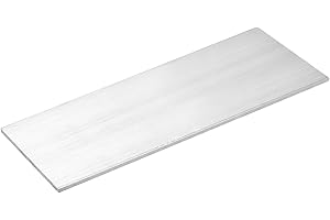 uxcell Square Aluminum Flat Bar, 3/16" Thick 3.9" Width 12" Length Square Aluminum Bar 6061 Aluminum Flat Plate, 4 x 100 x 30