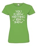 Womens You Know Nothing Jon Snow Deluxe Soft T-Shirt