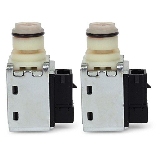 Transmission 1-2 2-3 A & B Shift Solenoid Valve 24230298 4L60E 4L65E 1993-2015 Set of 2 fits GM