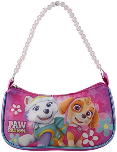 Nickelodeon Paw Patrol for Girls 2 Pieces Gift Set Mini Handbag with Coloring Book (Pink)