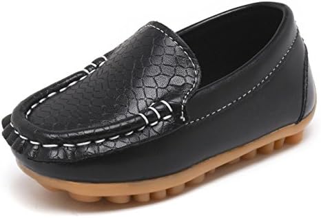 Babelae Casual Toddler Kid Boys and Girls Soft Synthetic Loafers Shoes