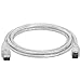 Cmple - 6FT Bilingual FireWire 800/Firewire 400 Cable - IEEE 1394 High Speed Firewire 9 PIN to 6 PIN Cable for MacBook