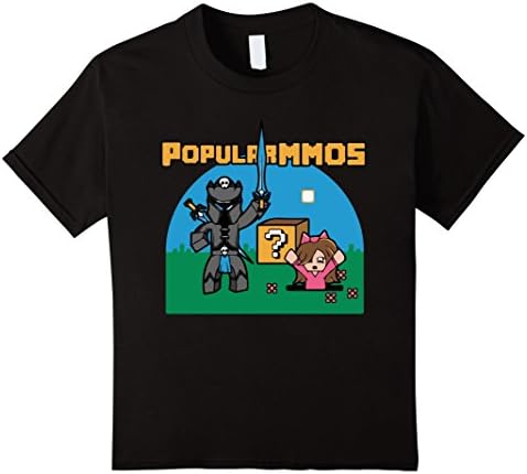 unisex-child Popularmmos - Gaming With Jen Tshirt 2017 8 Black