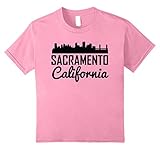 Sacramento California Skyline T-Shirt