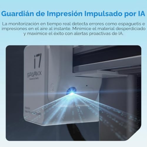 Creality SPARKX i7 Combo Autofill Impresora 3D, Modelado 3D por IA a Partir de Fotos, preparada para impresión Multicolor, nivelación automática, Impresora 3D FDM de sobremesa para Principiantes
