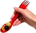 18 Pack Sporks - Spoon, Durable & BPA Free Tritan Sporks, Spoon Fork & Knife Combo Utensils with Portable Strong Waterproof Bag and Stainless Multifunctional Bottle Opener for Camping Outdoor, 6 Color