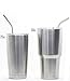 Souvea Stainless Steel Straws for 20 oz. and 30 oz. Tumblers Ramblers Cold Beverage, Ultra Long, 6 Pieces