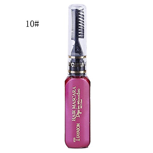 Hair Care,Baomabao 2017 Women Professional Temporary Instant Hair Color Dye Highlights Streaks Touch (Hot Pink)