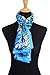 Luxurious 100% Charmeuse Silk World Famous Oil Painting Collection Long Scarf Shawl with Hand Rolled Edge, Monet's