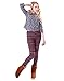 HDE Women Winter Knit Leggings Fleece Line Nordic Design Thermal Insulated Pants (Mayan Winter, Medium)