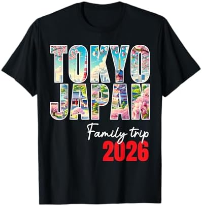 Amazon.com: Family Vacation 2026 - Japan Culture Cherry Blossom T