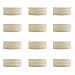 Baby Girls Nylon Headbands - Super Soft & Stretchy for Craft DIY Hair Bows - Bulk 50pcs (Cream)
