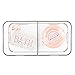 InterDesign Clarity Bathroom Interlocking Divided Drawer Organizer for Cosmetics, Beauty Products, Hair Accessories, Clear, Medium, 8-inch x 4-inch x 3-inch