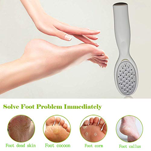 Callus Remover Pedicure Foot File-Personal Care Callus Remover for Feet and Hands, Feet File Callus Remover Pedicure Tool Exfoliating Scrubber for Dead Skin