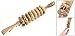 Wooden Nonslip Handle 8 Rollers Belly Back Health Massager
