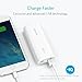 Anker Astro E1 5200mAh Candy bar-Sized Ultra Compact Portable Charger (External Battery Power Bank) with High-Speed Charging PowerIQ Technology (White)