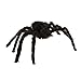 WINOMO Black Large Spider Halloween Decoration Haunted House Prop Plush Spider Scary Decoration