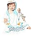 Infant Kids Animal Design Hooded Bath/Beach Poncho Towel Penguin