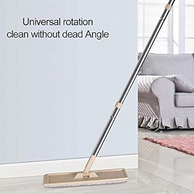 Mop And Bucket Set Flat Squeeze Mop And Bucket Hand Free Wringing