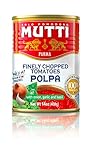 Mutti Finely Chopped Tomatoes with Onion, Garlic and Basil, 14 oz. can, 12-Pack